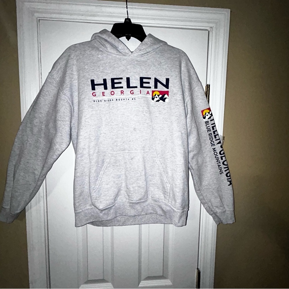 Gray Helen Georgia Hoodie Size medium - Picture 1 of 6